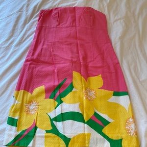 Lilly Pulitzer Strapless Dress